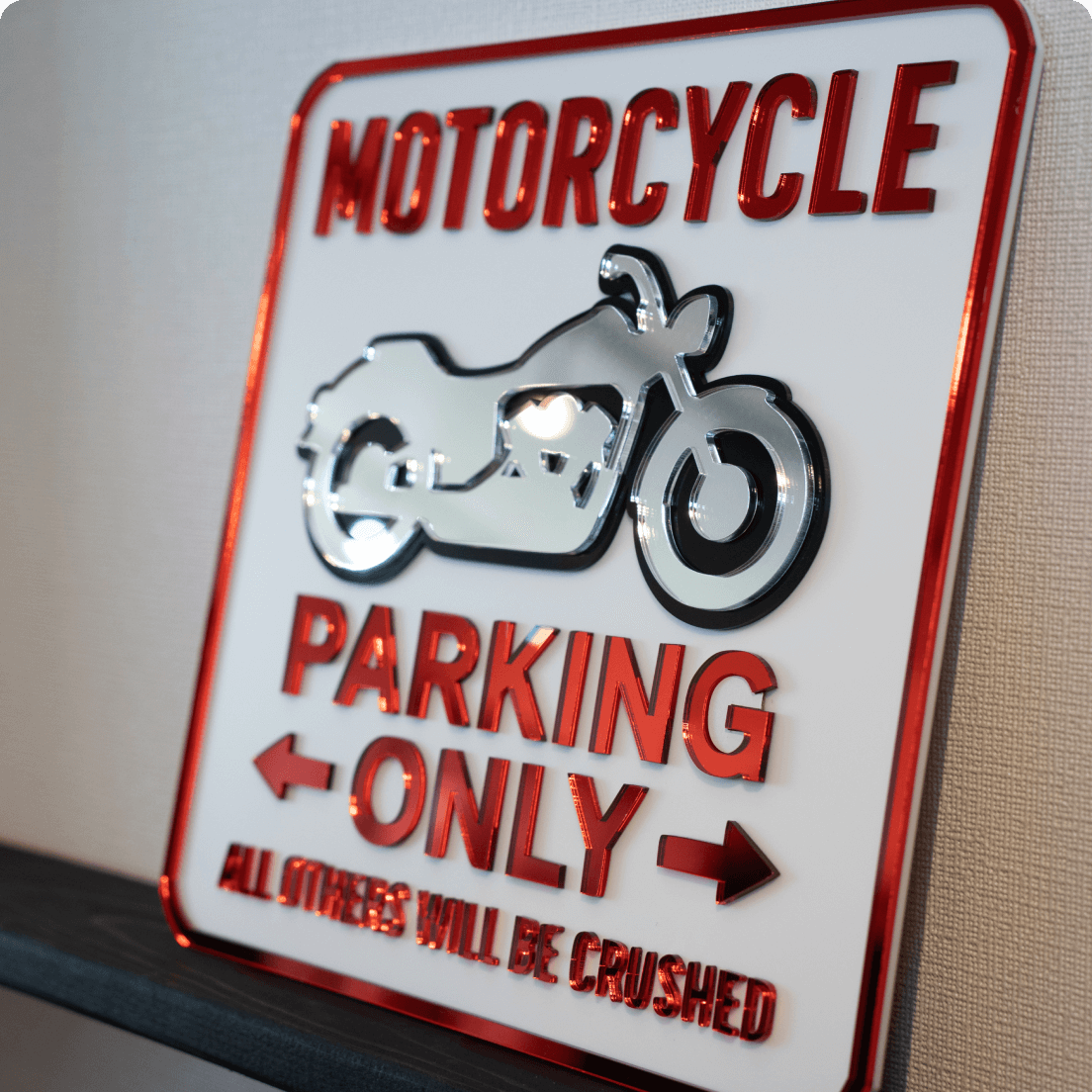 アメリカンサイン。 レーザー加工機で制作